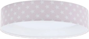 LED állítható fényű GALAXY KIDS LED/24W/230V csillagok rózsaszín/fehér + DO