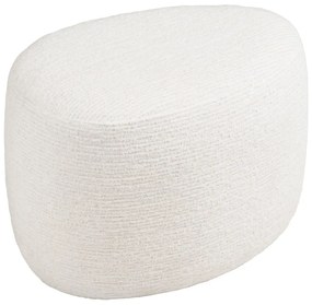 Krémszínű zsenília puff Hilo – House Nordic