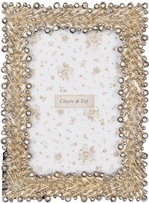 Ezüst csillámos képkeret Graspijk 10x15 cm-es képhez