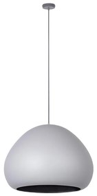 Csillár zsinóron LAVA 1xE27/15W/230V szürke/fekete