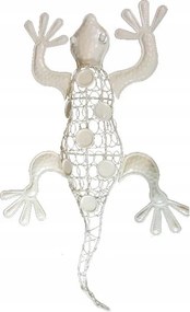 Gyík fali dekoráció Fémplasztika Kerti dekoráció az erkélyre