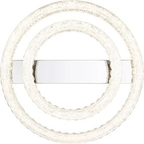 Globo 67387-60D - Dimmelhető LED mennyezeti lámpa LAUREL LED/60W/230V átlátszó üveg+távirányítóval