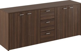 HUGOS 180 szekrény, tabacco dió