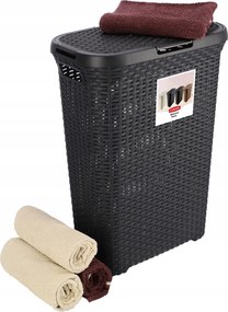 Curver Szennyestartó Kosár Keskeny 40L