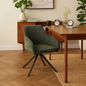 Avenberg LARO Étkezőszék szett - 2db, forgó, zöld