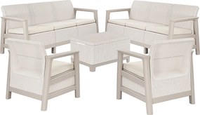 Scandi Love max linea duo kerti bútor szett jute tárolós asztallal
