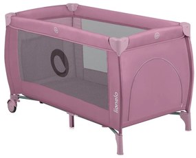 Lionelo - STEFI PLUS utazóágy, rózsaszín magnólia