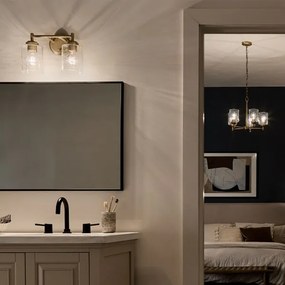 Kichler KL-WINSLOW-2W-NBR - Fali lámpa WINSLOW 2xE27/60W/230V réz