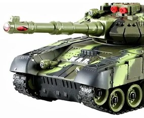 Távirányítós War Tank Terepmintás T-90 Harckocsi Két Tank Egymással Harcolhat