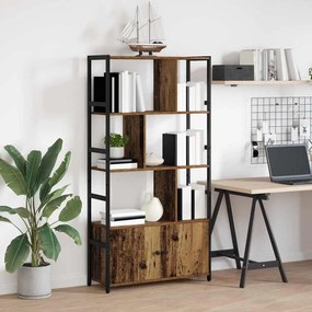 Könyvespolc Régi fa 80 x 30 x 155.5 cm Faanyag