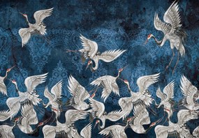 Fotótapéta Daruk madarak Daru természet Falfestmény Ragasztó 415 x 290