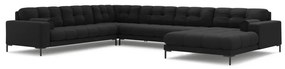 Sötétszürke sarokkanapé (bal oldali) Bali – Cosmopolitan Design