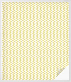 Tejfólia Ablaküvegekhez Öntapadós Adatvédelem Sárga cikk-cakk 100x116