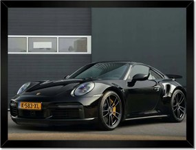 Poszterek keretben 40x30 Fekete Porsche Autó