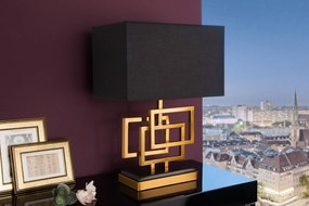 LEONOR design asztali lámpa - arany - 56cm