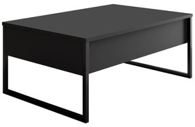 Dohányzóasztal Luxe - Anthracite, Black