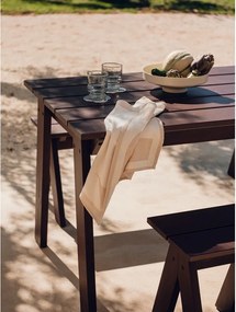 Borovi fenyő kerti étkezőasztal 77x140 cm Navo – noo.ma