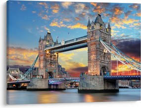 Kép - Tower Bridge, London, Anglia (70x50 cm)