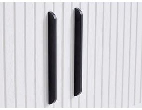 Fehér TV-állvány 180x56x45 cm Nola – Unique Furniture