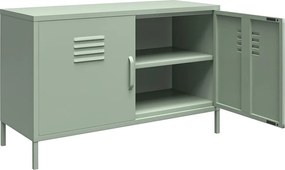 Zöld fém szekrény 100x64x40 cm Mission District – Støraa