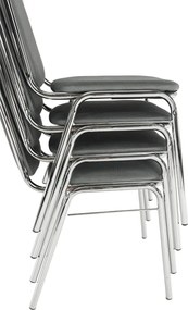 Szék tárgyalóterembe, szürke háló, ZEKI