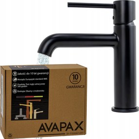 Mosdó csaptelep fekete álló mosdó csaptelep Loft matt Öko Takarékos