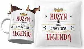 Unokatestvér Szett Párna Bögre Ajándék Nyomtatott Fotóval