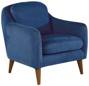 Design fotel Maelie sötétkék