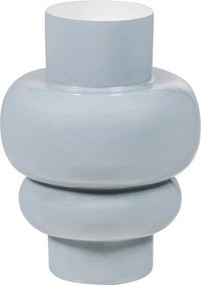 Világosszürke fém váza (magasság 27 cm) Auri – WOOOD