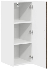 Fali konyhaszekrény ajtóval Barna Tölgy 30 x 31 x 80 cm Faanyag