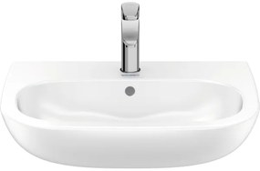 Duravit 23106000002 - D-CODE falra szerelhető mosdó 60x46 cm, kerámia, fényes fehér