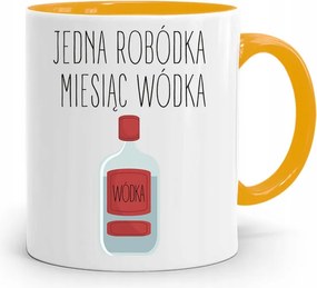 Sárga Építőipari Bögre Barkácsoló Ajándék fényképes nyomtatással