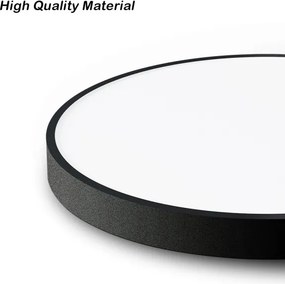 Immax NEO 07249L-LED Dimmelhető lámpa SEMPLICI 48W/230V Wi-Fi Tuya black+ + távirányító
