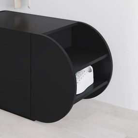 Cipőtároló Pozy Shoe Bench - Black