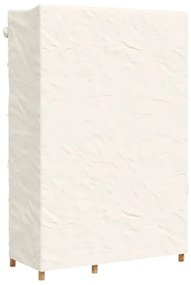 vidaXL bambusz ruhásszekrény 110 x 45 x 170 cm