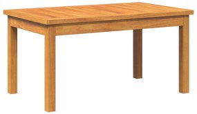 Kávézóasztal 75x40x38 cm Tömör akácfából