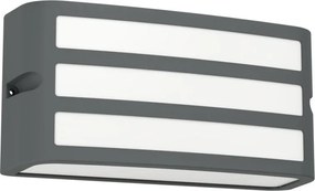 EGLO 900811 CAMARDA Modern Kültéri Fali Lámpa Antracit, Fehér E27 IP54