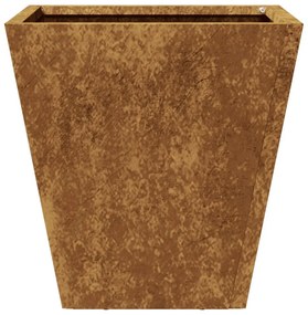 Kerti ültető 30x30x30 cm időjárásálló acélból