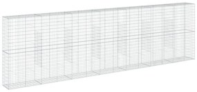 horganyzott vas gabion kosár fedéllel 700 x 50 x 200 cm