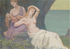 Fotótapéta Flizelin Dekoratív tapéta Tengerparti jelenet 208x146 Ragasztó