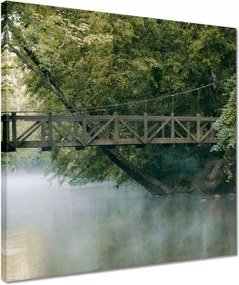 Vászonkép 40x40 Híd Építészet Tájkép
