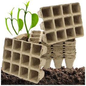 Tőzeg Kaspók Tőzeg Kaspó Paletta 15,5x11,5x5cm 10db