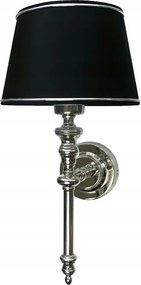 elegáns fali lámpa ezüst Fém fali lámpa glamour hamptons