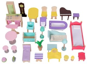 INFANTASTIC Babaház MDF 119 x 32 x 124 cm