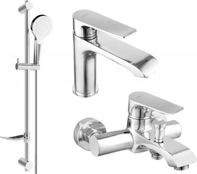 Mexen Pecos DF05 fürdőkád szett, króm - 72703DF05-00