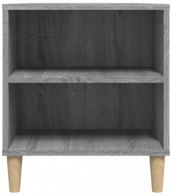 szürke sonoma színű szerelt fa TV-szekrény 102x44,5x50 cm