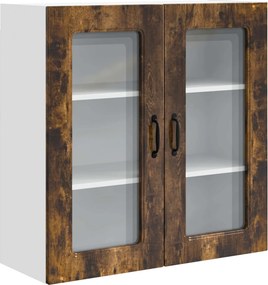 vidaXL Konyhaszekrény Kalmar Füstölt tölgy 80 x 31 x 80 cm Faanyag