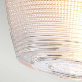 Elstead Lighting DUBLIN QZ-DUBLIN-SF-PNBR Plafonlámpa 1x60W/E27 IP44