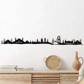 Istanbul fém fali dekoráció, 117×0,15 cm