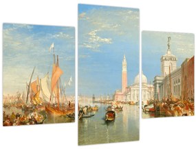 Kép - Joseph Mallord William Turner, Venice the Dogana and San Giorgio Maggiore, reprodukciók (90x60 cm)